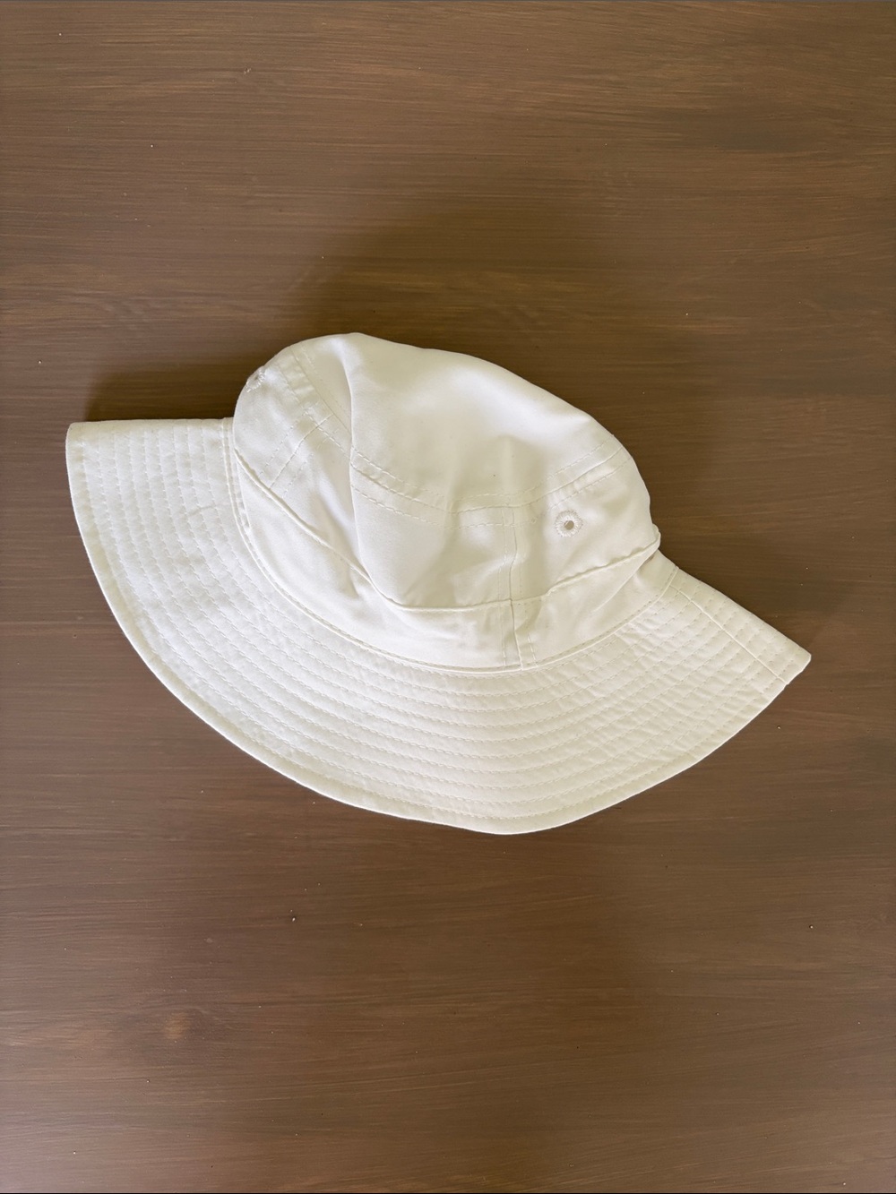 Little Planet Wide Brim Sun Hat in Cream 0-3 mo NWT